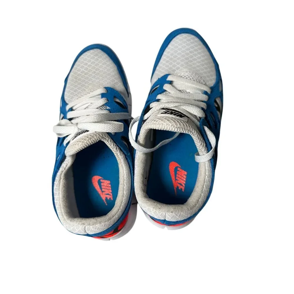 Nike Free Run 2 Women's‎ Athletic Shoes Blue White Red Running Training Sneakers